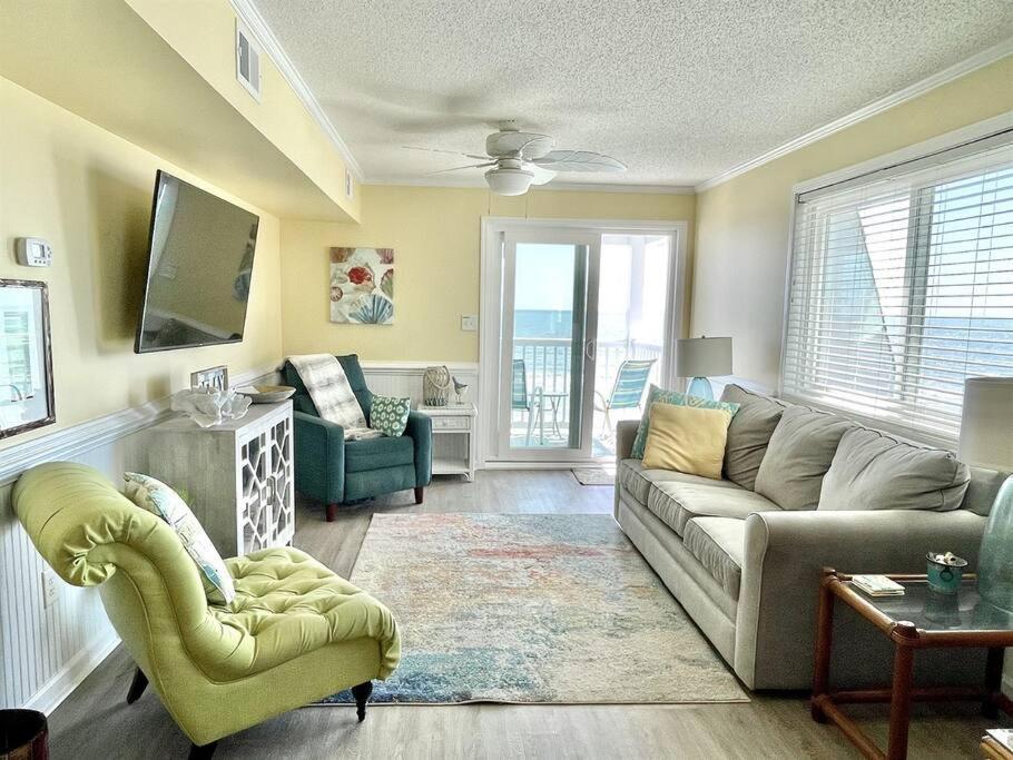 *2Br Oceanfront Retreat*King Ensuite*Pool*Nmb Cherry Grove*Pc4 Myrtle Beach Exterior photo